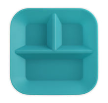 Load image into Gallery viewer, Kiddiebites USA Teal Silicone Plate