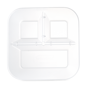 Kiddiebites Flexible Divided Silicone Plates (Singles)