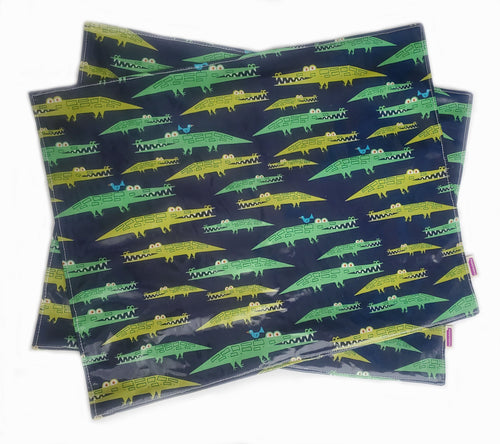 Kiddiebites Wipeable Organic Placemat 2-Pack