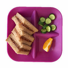 Load image into Gallery viewer, Kiddiebites USA Plum Silicone Plate